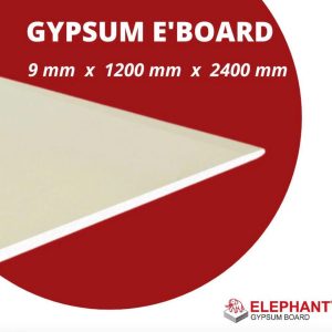 Gypsum eboard 9mm