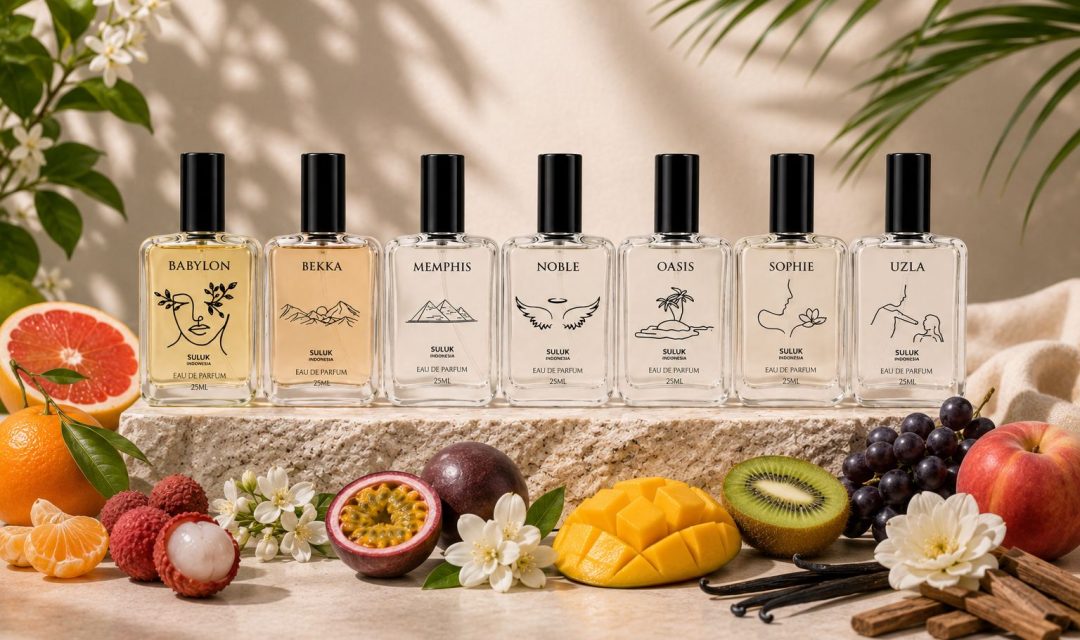 Suluk Perfume Display